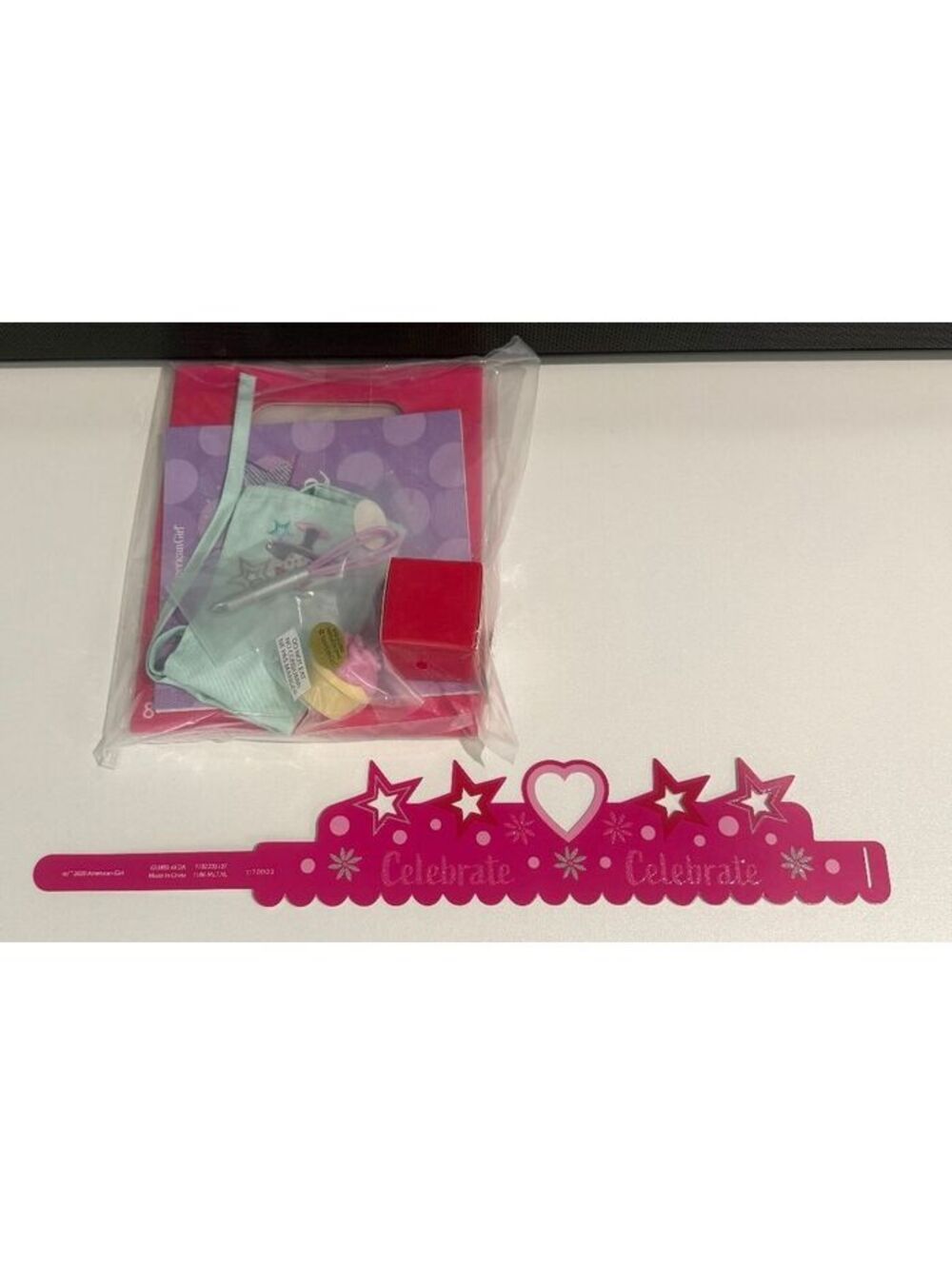 American Girl Cooking Birthday Goodie Bag